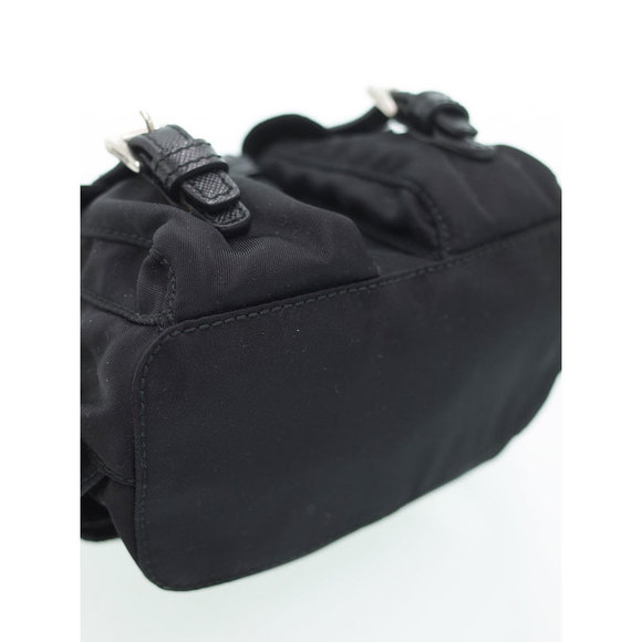 Prada Backpack Type Mini Chain Shoulder Bag Black - Picture 8 of 9